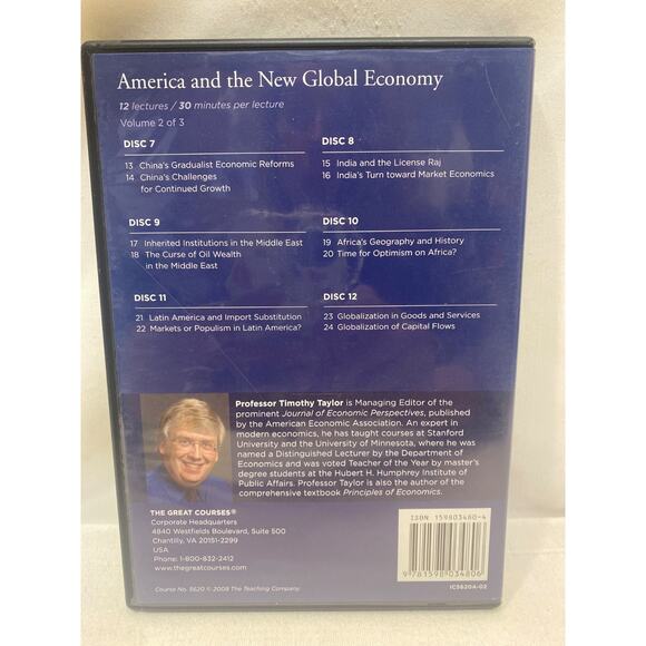 America and the New Global Economy 18-Discs Guidebook and Transcripts - Picture 4 of 5